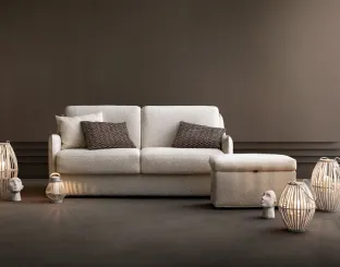 Linear sofa bed Domus by Samoa