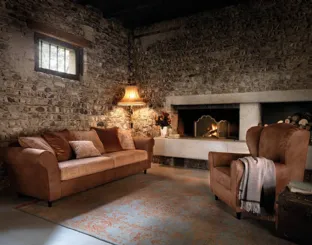 Elite Special leather living room by Samoa.
