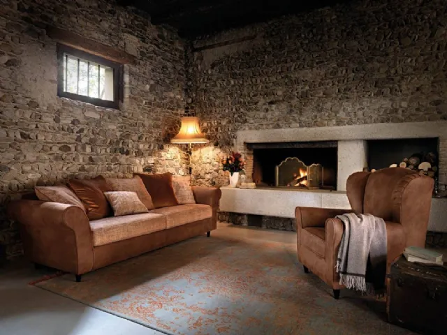 Elite Special leather living room by Samoa.