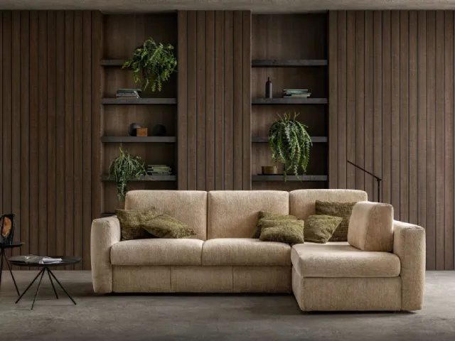 Sofa bed with peninsula Hill by Samoa