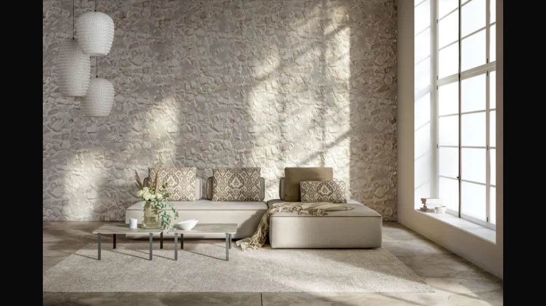Sofa with peninsula Jest by Samoa