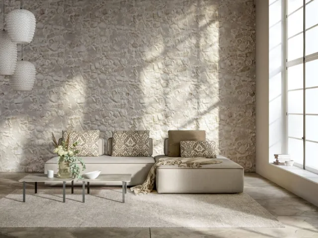 Sofa with peninsula Jest by Samoa