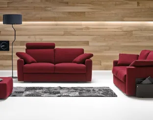 Sofa bed in Kendo fabric by Samoa.