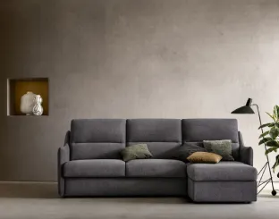 Sofa bed with peninsula Logan by Samoa.