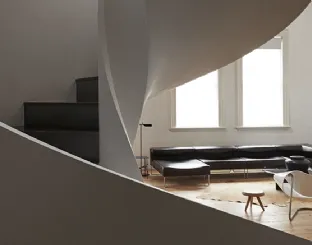 Lowseat leather sofa by Moroso