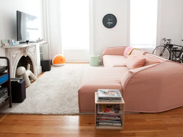 Sofa with peninsula Massas by Moroso