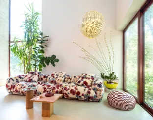 Moroso's Me-Time padded sofa