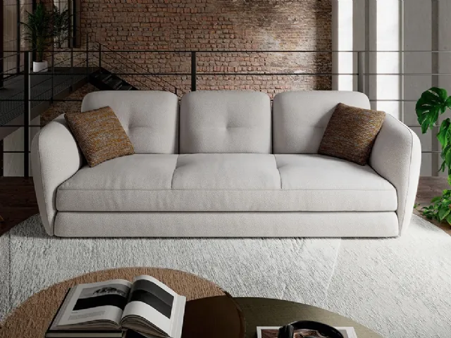 Linear sofa Michael by Cattelan Italia.