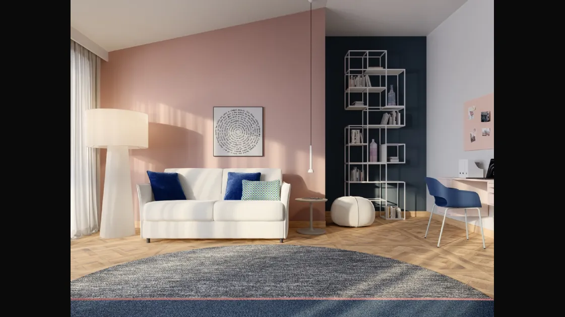 Noah Italic sofa bed by Twils.