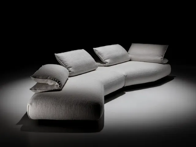 Plane linear sofa by Twils