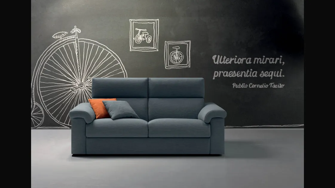 Rest fabric sofa bed by Samoa