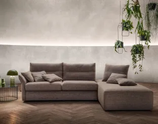 Sofa bed with peninsula Rock by Samoa