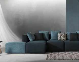 Upholstered fabric sofa Sassy by Samoa
