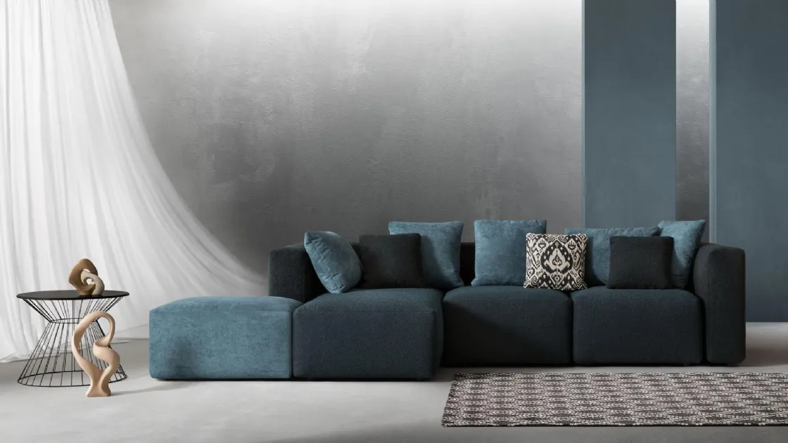 Upholstered fabric sofa Sassy by Samoa