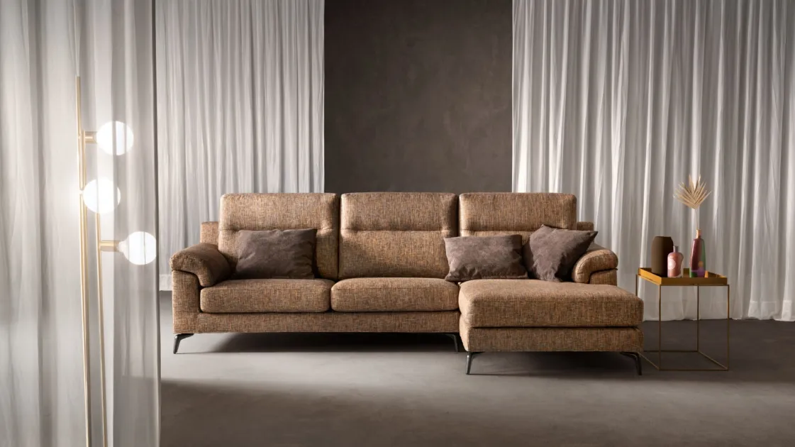 Skill Special sofa with peninsula by Samoa