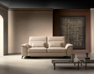Linear Relax Sofa in Space Vision fabric by Samoa