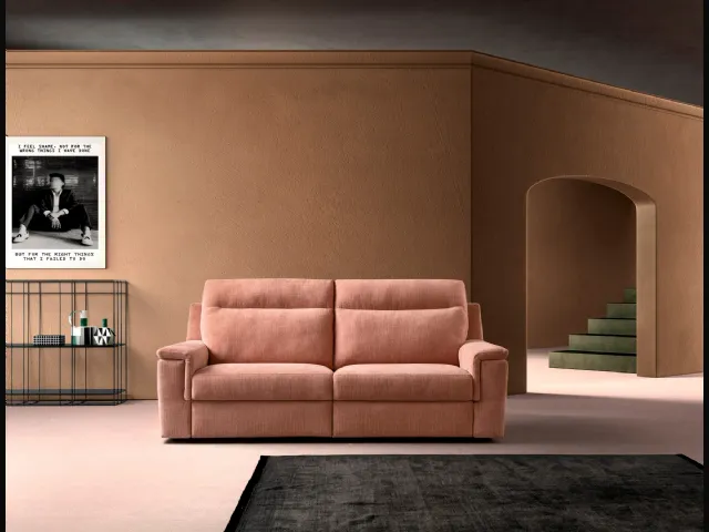 Linear Relax Sofa in Swing Bent Fabric by Samoa.