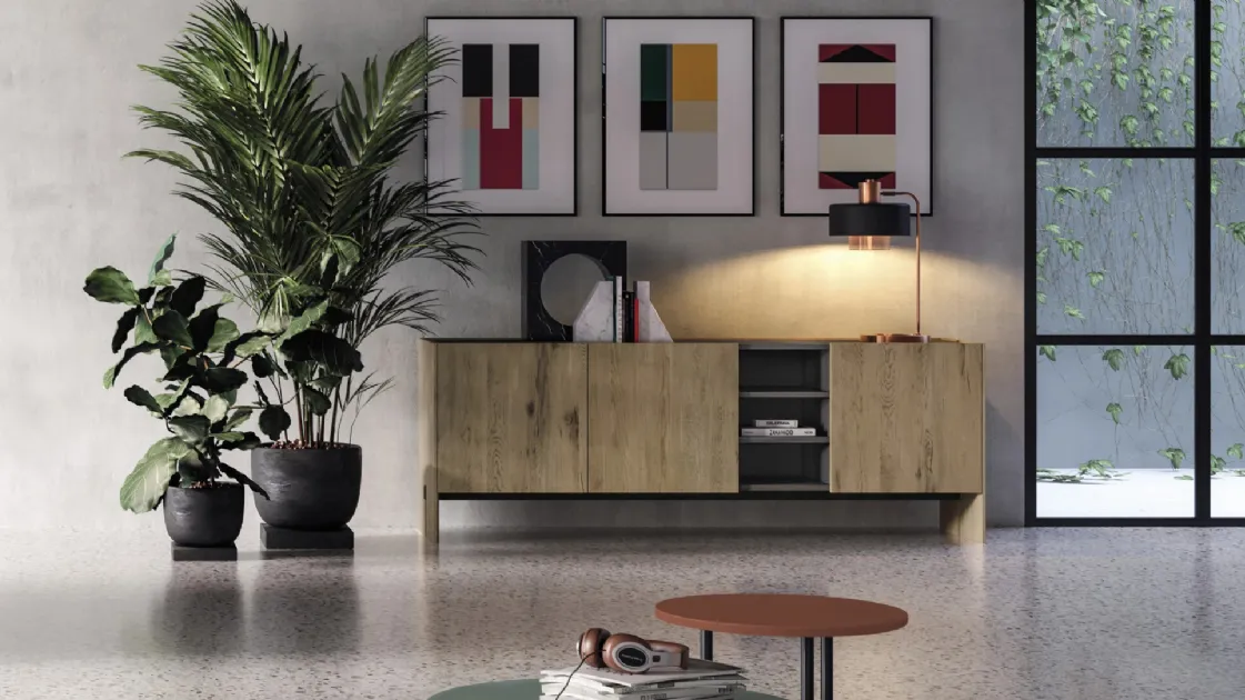 Arbor wood sideboard by Devina Nais