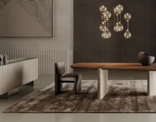 Lacquered wooden high-gloss sideboard Arragan by Bonaldo