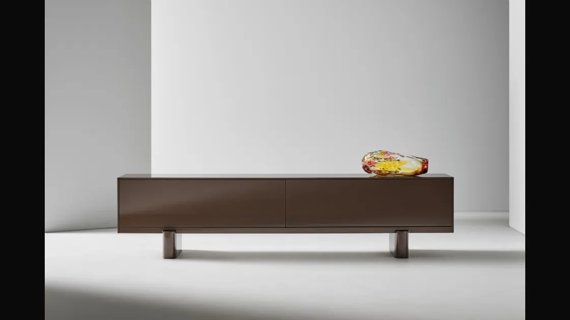 Bonaldo Lacquered Wood Sideboard Cabinet