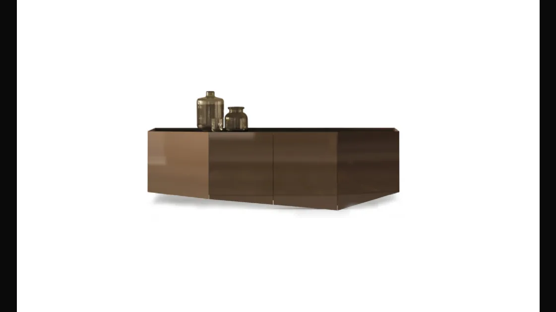 Cleo Lacquered Wood Sideboard by Devina Nais