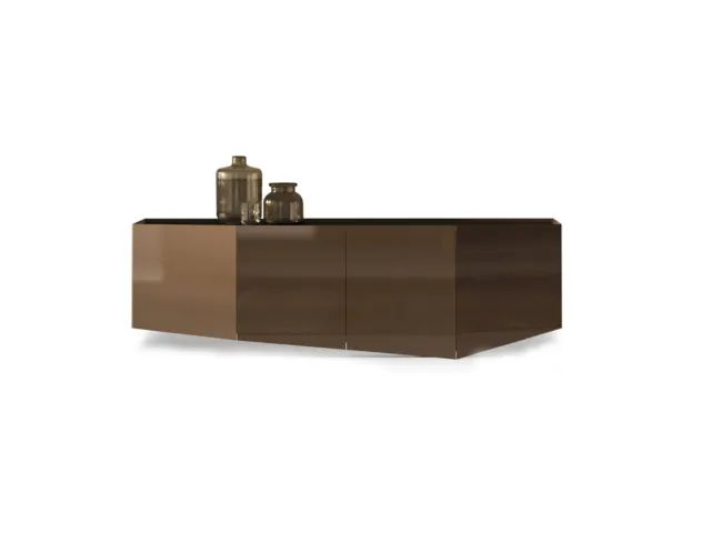 Cleo Lacquered Wood Sideboard by Devina Nais