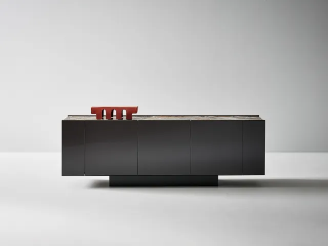 Bonaldo lacquered wooden sideboard