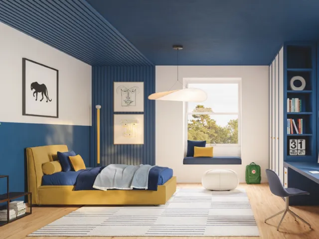 Single bed with storage box Ada by Twils