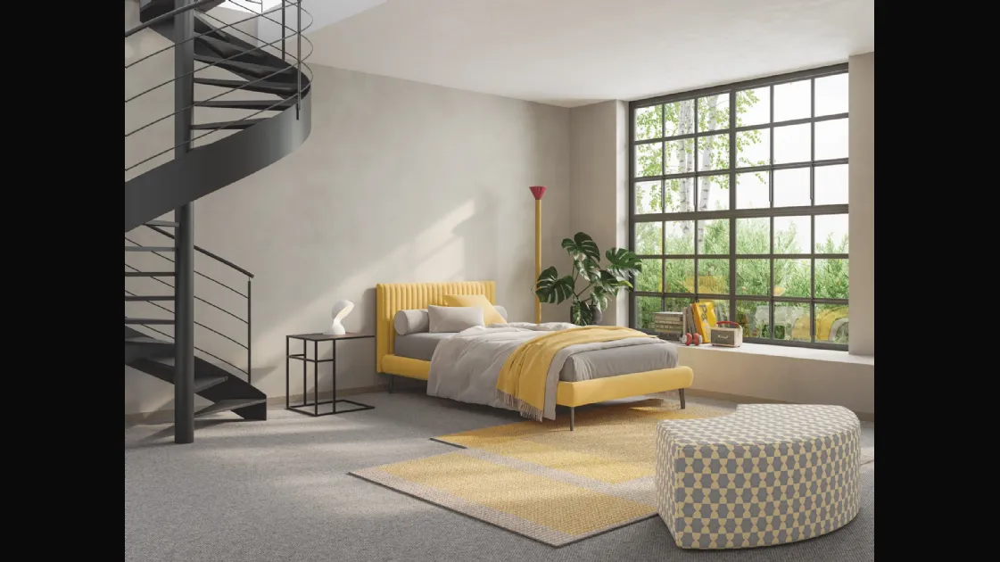 Single bed Delphine boiserie by Twils