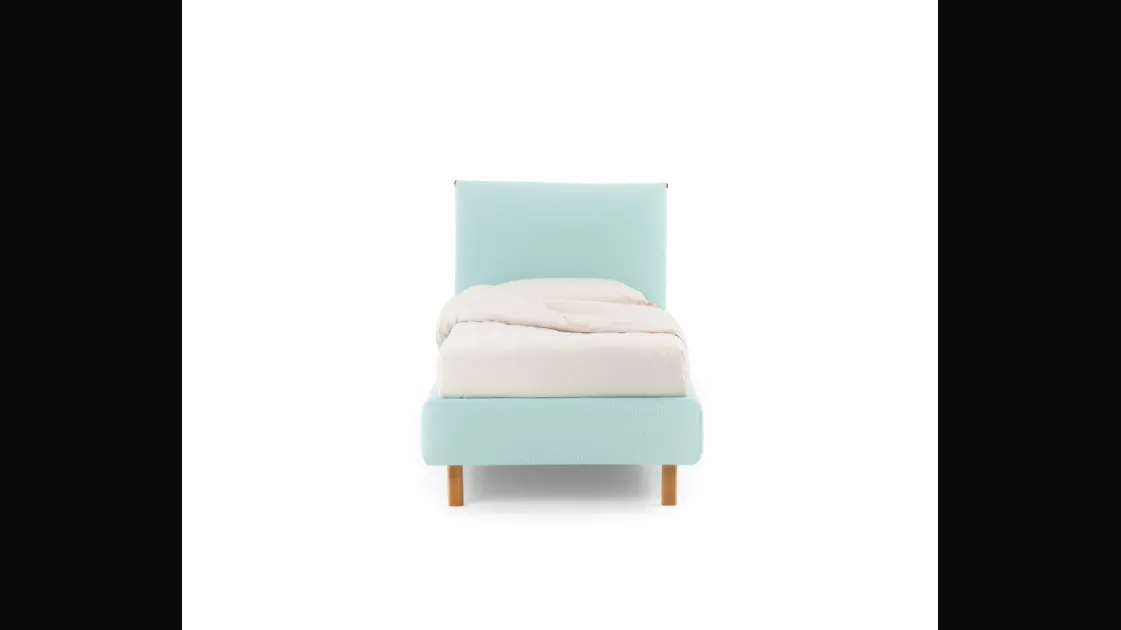 Single bed with storage container London by Noctis