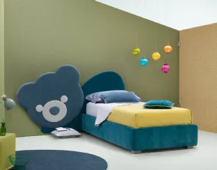 Single fabric bed for children Ted by Bside