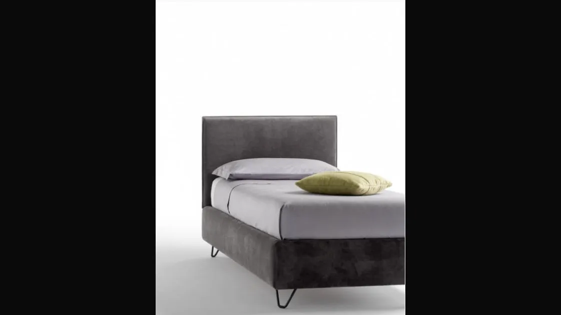 Single upholstered bed Twist by Bside