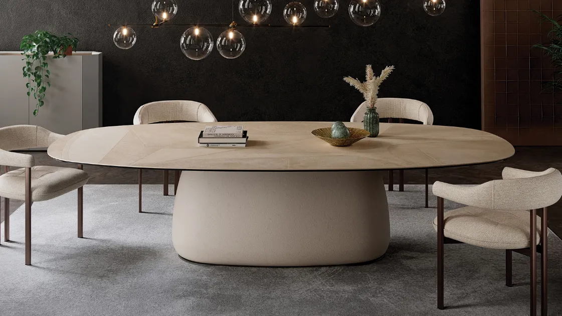 Botero Keramik table by Cattelan Italia