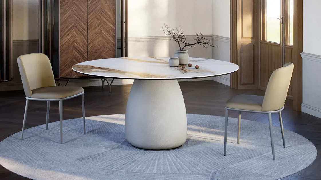 Botero Keramik table by Cattelan Italia.