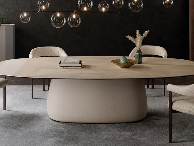 Botero Keramik table by Cattelan Italia