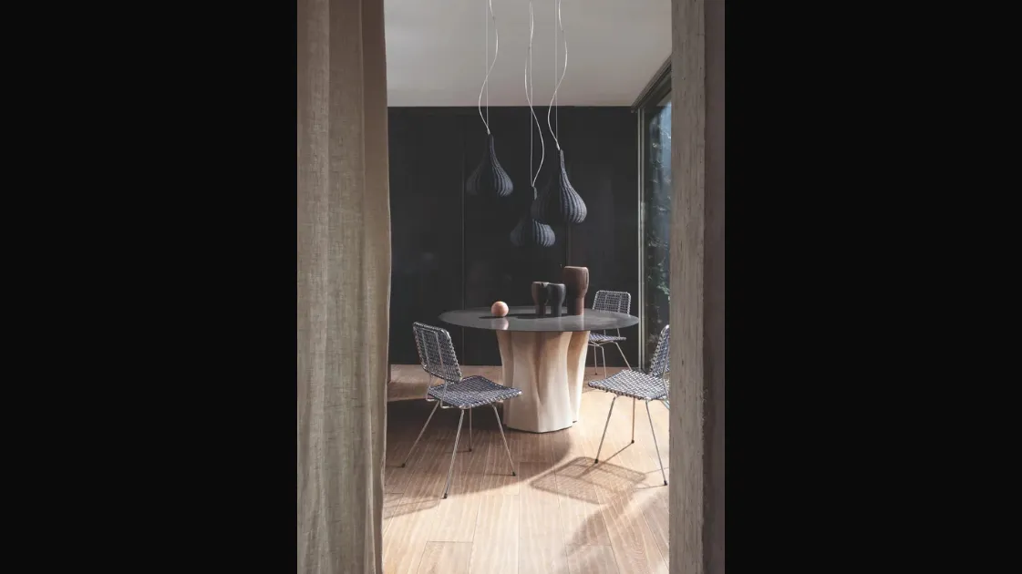 Round table Brick 38 by Gervasoni.