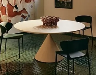 Clay Wood Table by Desalto