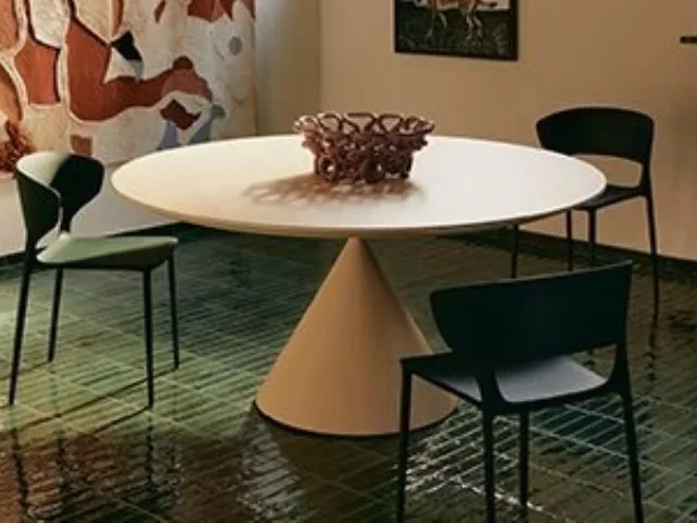 Clay Wood Table by Desalto