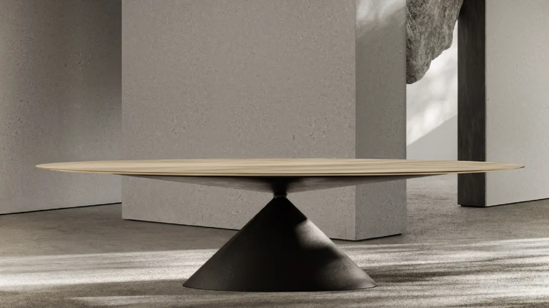 Maxy Clay Wood table by Desalto