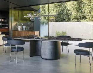 Extendable Mellow table in Bonaldo ceramic