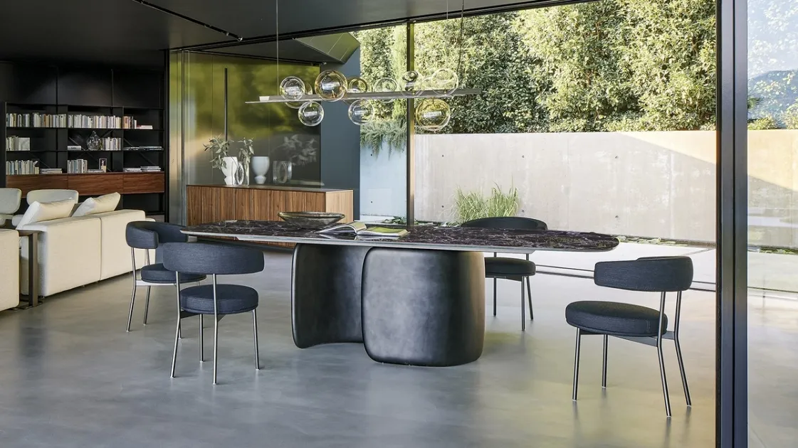 Extendable Mellow table in Bonaldo ceramic