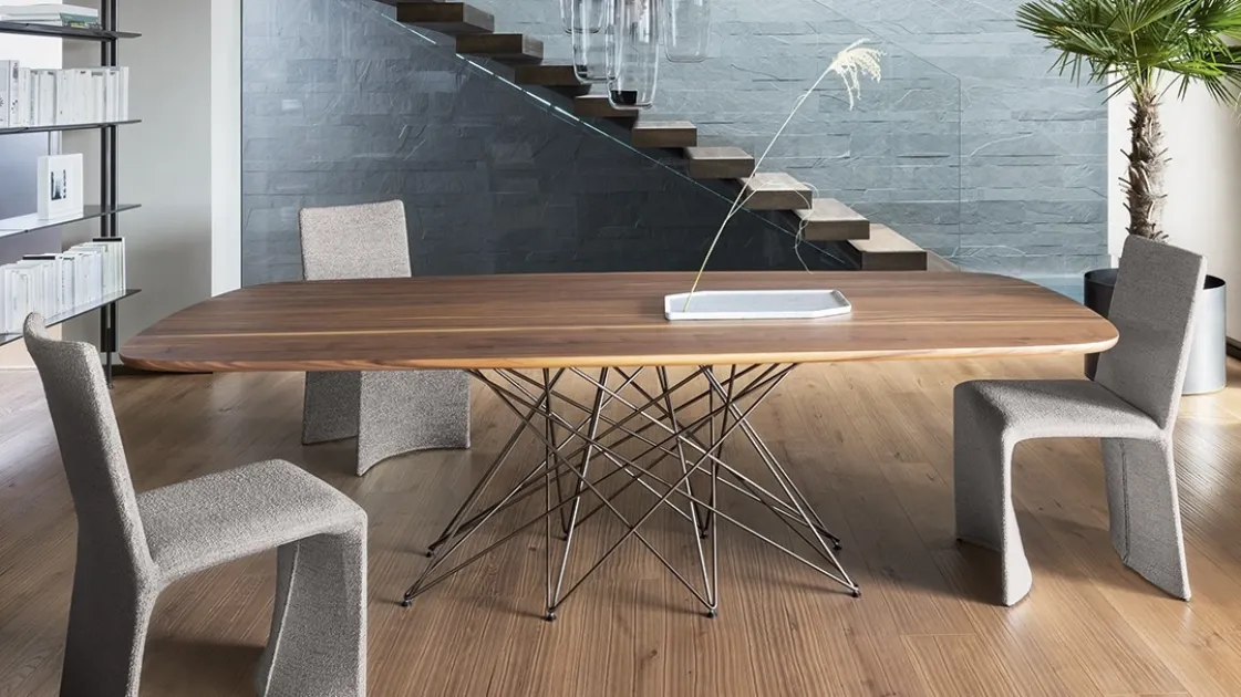 Bonaldo's Octa Wood table
