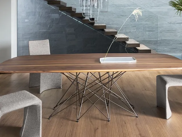 Bonaldo's Octa Wood table