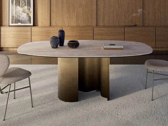 Papelito Keramik table by Cattelan Italia.