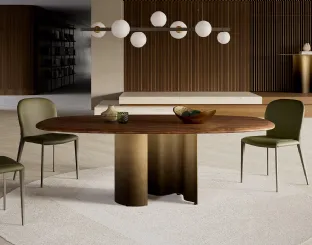 Papelito Wood table by Cattelan Italia.