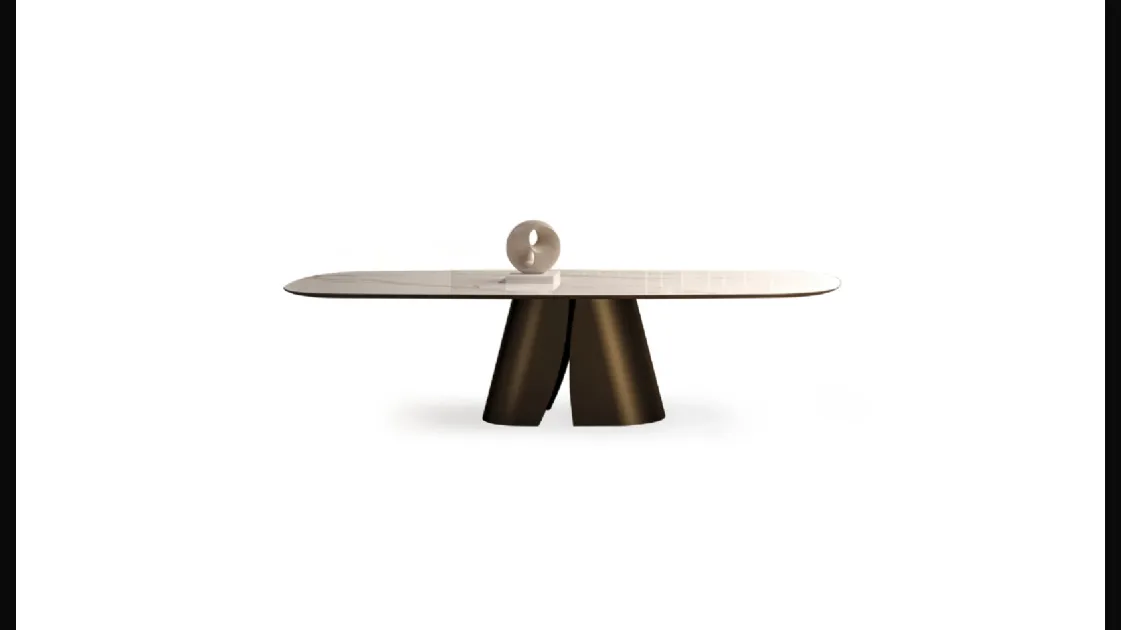 Cosmopolitan Ceramics Flat Table by Devina Nais