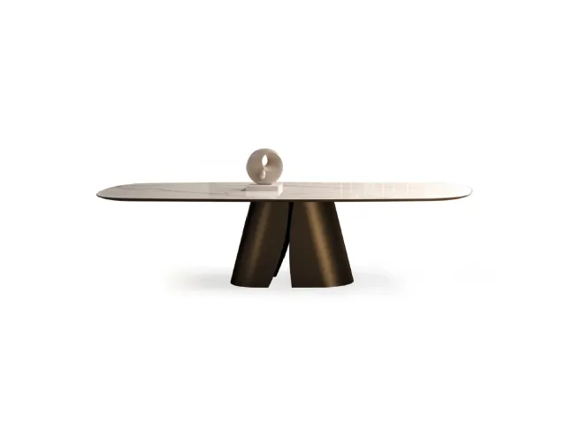 Cosmopolitan Ceramics Flat Table by Devina Nais
