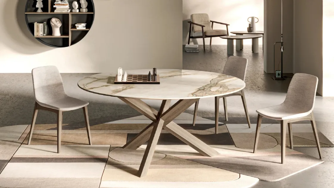 Manhattan ring Ceramics tabletop by Devina Nais