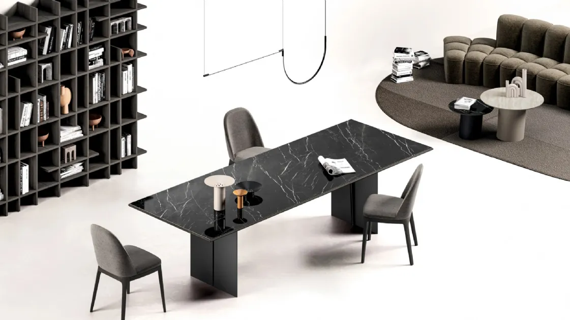 Morphis Ceramics Flat Table by Devina Nais