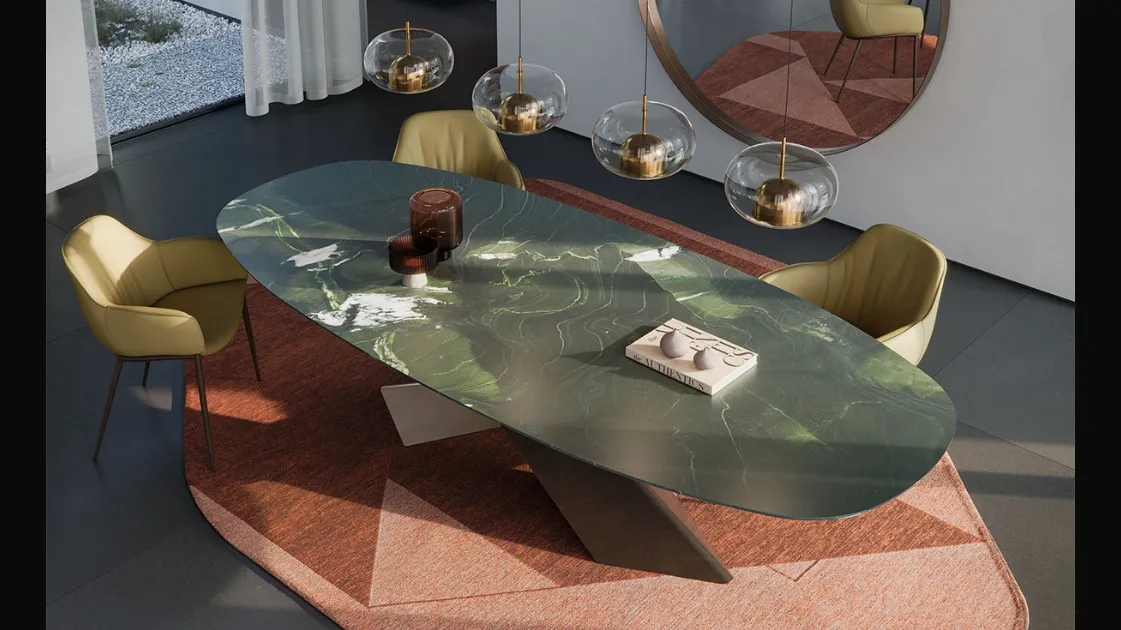 Tyron Marble Table by Cattelan Italia
